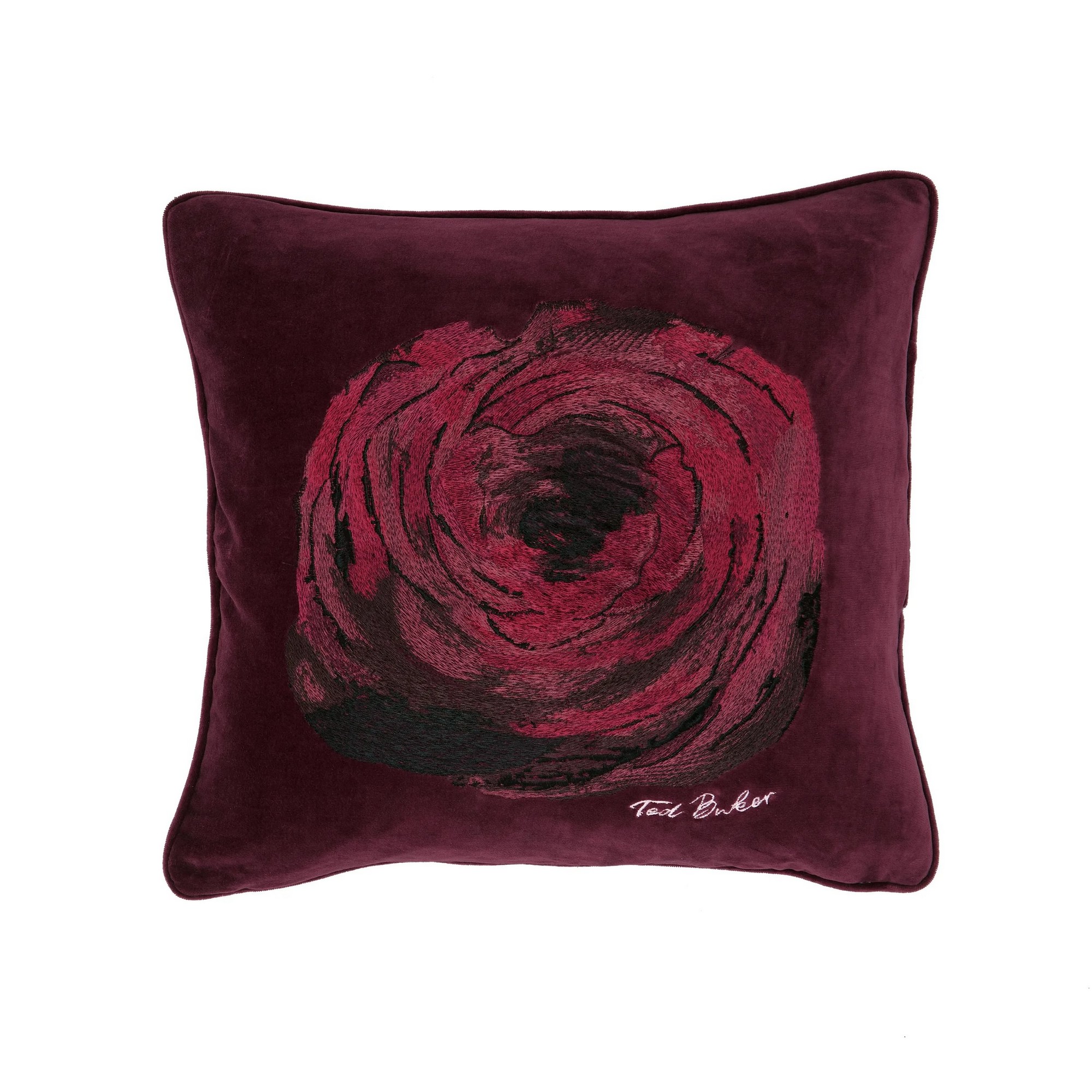 Expressionist Floral Cushion By Ted Baker In Multi